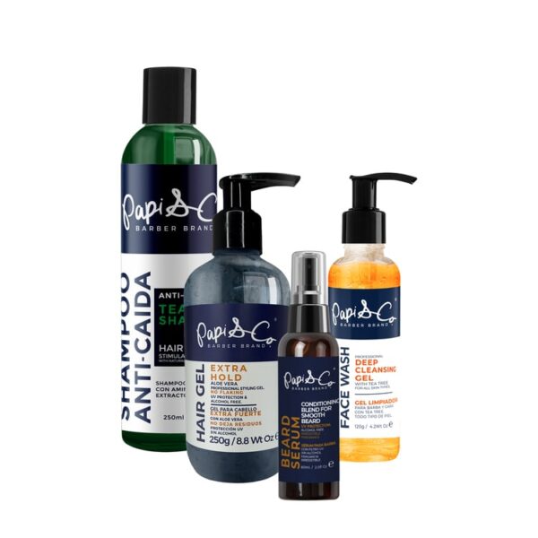Paquete cuidado de cabello y rostro
