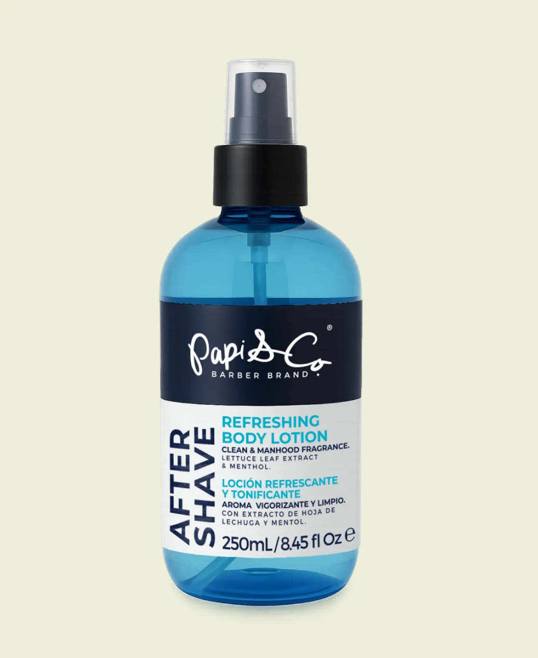 After Shave Body Lotion de Papi & Co 250 ml: loción post-afeitado e hidratante corporal para hombre